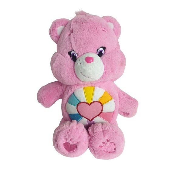 Care Bears Hopeful Heart Plush Toy Pink Care Bears 14" 2016 Edition NWOT - Picture 6 of 6